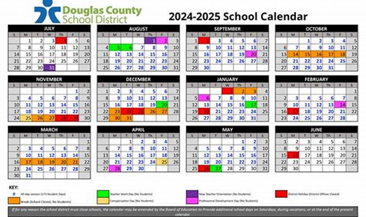 official-douglas-county-school-calendar-2024-2025