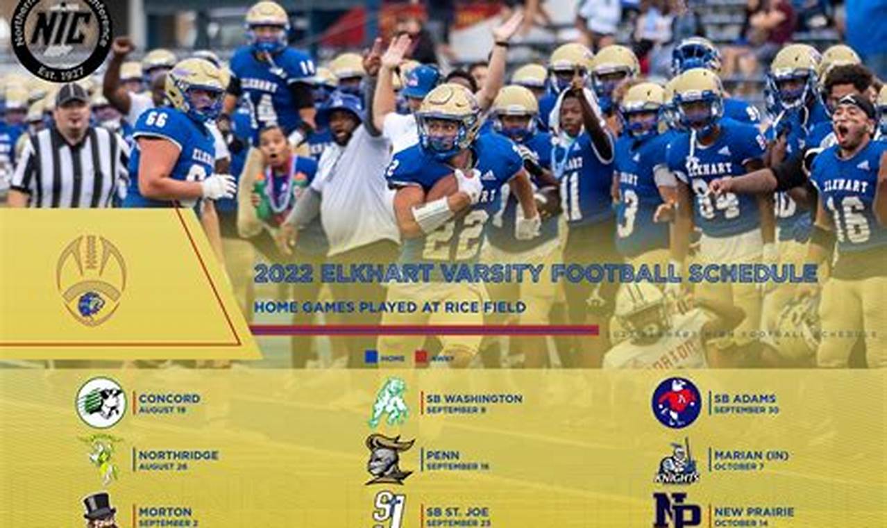 Elkhart High Football: 2023 Season Schedule Best Schools in America: Top Public & Private Options Elkhart High Football: 2023 Season Schedule | Best Schools in America: Top Public & Private Options