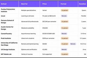 Top 10 Best UX Schools: 2024 Guide Best Schools in America: Top Public & Private Options Top 10 Best UX Schools: 2024 Guide | Best Schools in America: Top Public & Private Options