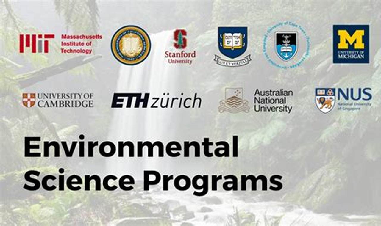 Top 10 Best Schools for Environmental Studies Programs Best Schools in America: Top Public & Private Options Top 10 Best Schools for Environmental Studies Programs | Best Schools in America: Top Public & Private Options