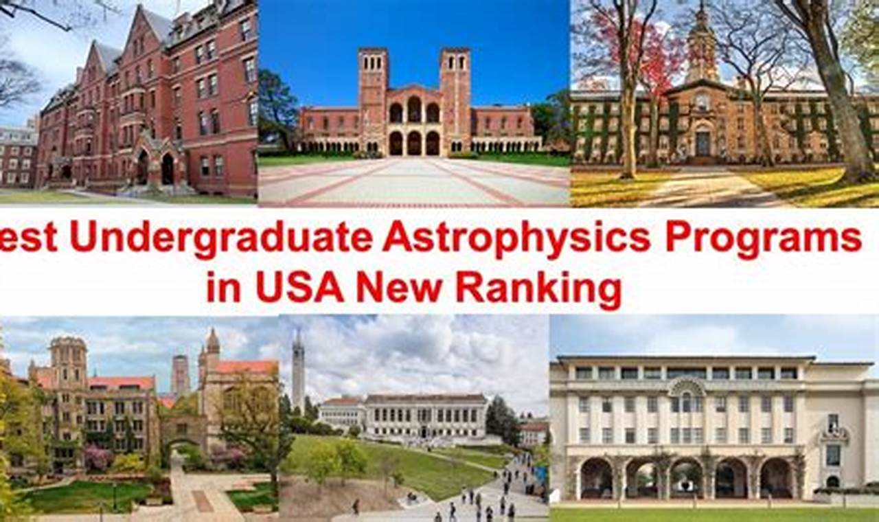 Top 10 Best Astrophysics Grad Schools & Programs Best Schools in America: Top Public & Private Options Top 10 Best Astrophysics Grad Schools & Programs | Best Schools in America: Top Public & Private Options