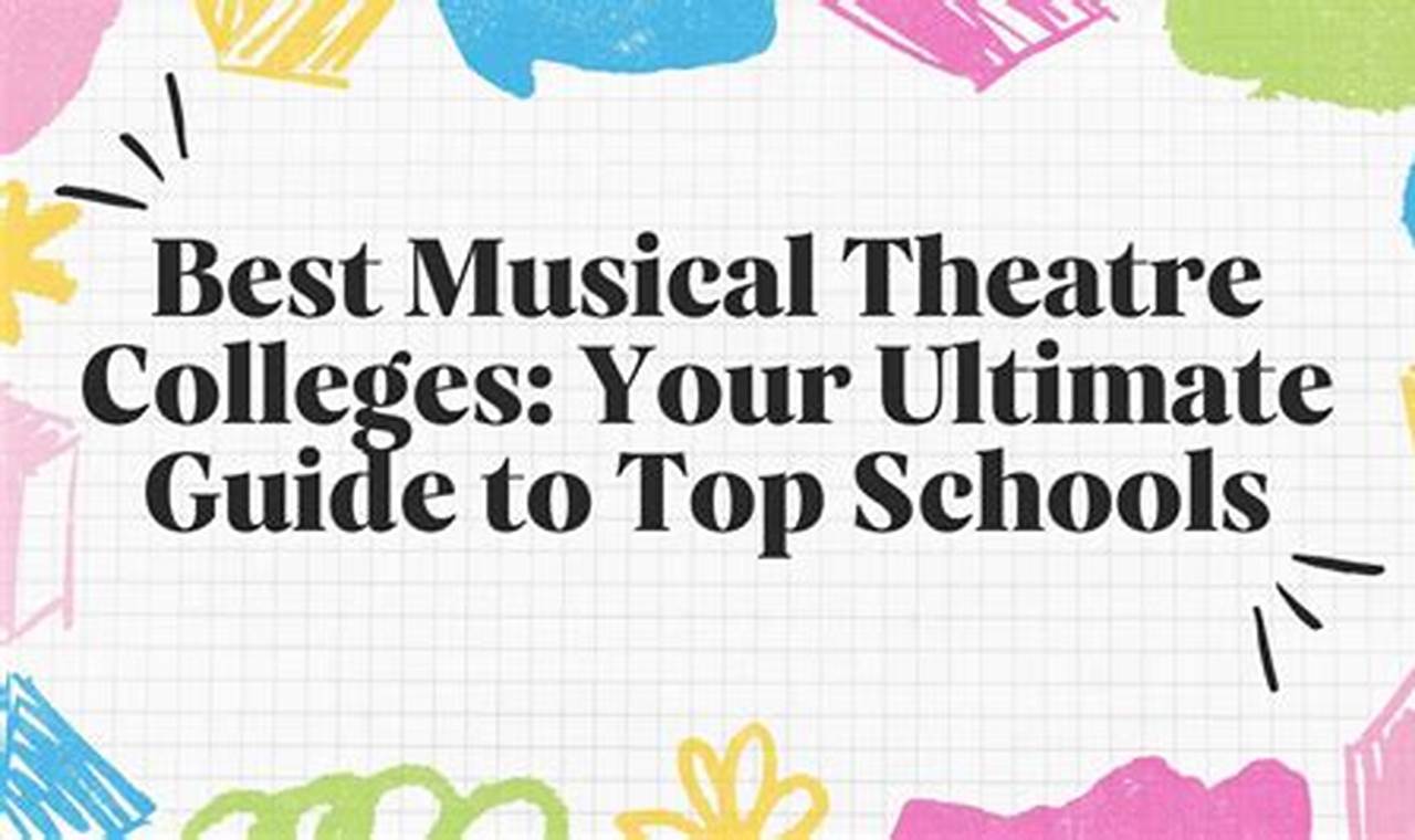 Top 10 Best Colleges for Theatre Arts Programs | Best Schools in America: Top Public & Private Options
