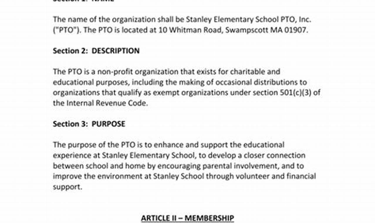 Essential PTO Bylaws for Thriving Elementary Schools | Best Schools in America: Top Public & Private Options