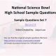 Prep for National Science Bowl HS Questions & Answers | Best Schools in America: Top Public & Private Options