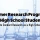 Free Summer Research Programs for High Schoolers | Best Schools in America: Top Public & Private Options