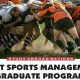 Top 10 Best Graduate Schools for Sports Management Programs 2024 | Best Schools in America: Top Public & Private Options