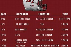 Get the 71st High School Football Schedule Now! | Best Schools in America: Top Public & Private Options