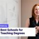 Top Best Schools for Teaching Degrees Ranked | Best Schools in America: Top Public & Private Options