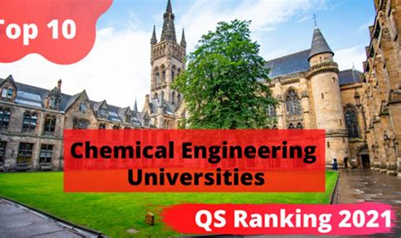 Top 10 Chemical Engineering Schools: 2024 Guide
