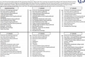 Wilson Elementary: 2024 School Supply List | Best Schools in America: Top Public & Private Options