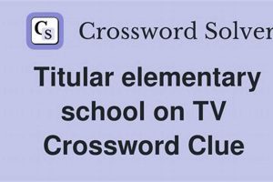 Top Titular Elementary Schools on TV: Crossword Clues | Best Schools in America: Top Public & Private Options