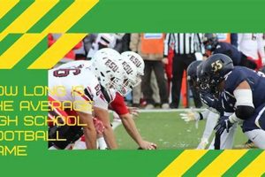 HS Football Game Length: Average & Factors Best Schools in America: Top Public & Private Options HS Football Game Length: Average & Factors | Best Schools in America: Top Public & Private Options