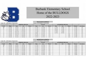 Burbank High Bell Schedule 2023-24 | Best Schools in America: Top Public & Private Options