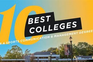 Top 10 Best Sports Communication Schools in 2024 | Best Schools in America: Top Public & Private Options