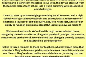 Best High School Graduation Speech Examples & Samples | Best Schools in America: Top Public & Private Options