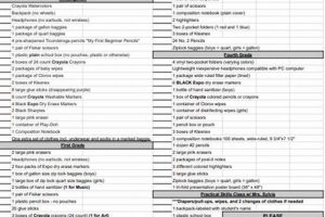 Pre-K to 5th: Fairview Elementary Supply List 2024 | Best Schools in America: Top Public & Private Options