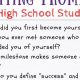 Creative Journal Prompts for High School Minds | Best Schools in America: Top Public & Private Options