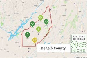 Find Dekalb County Schools Map &amp; Zones | Best Schools in America: Top Public & Private Options