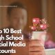 Top 10 High School Social Media Accounts to Follow | Best Schools in America: Top Public & Private Options