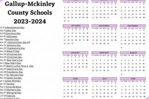 2023-24 Gallup McKinley County Schools Calendar & Key Dates | Best Schools in America: Top Public & Private Options