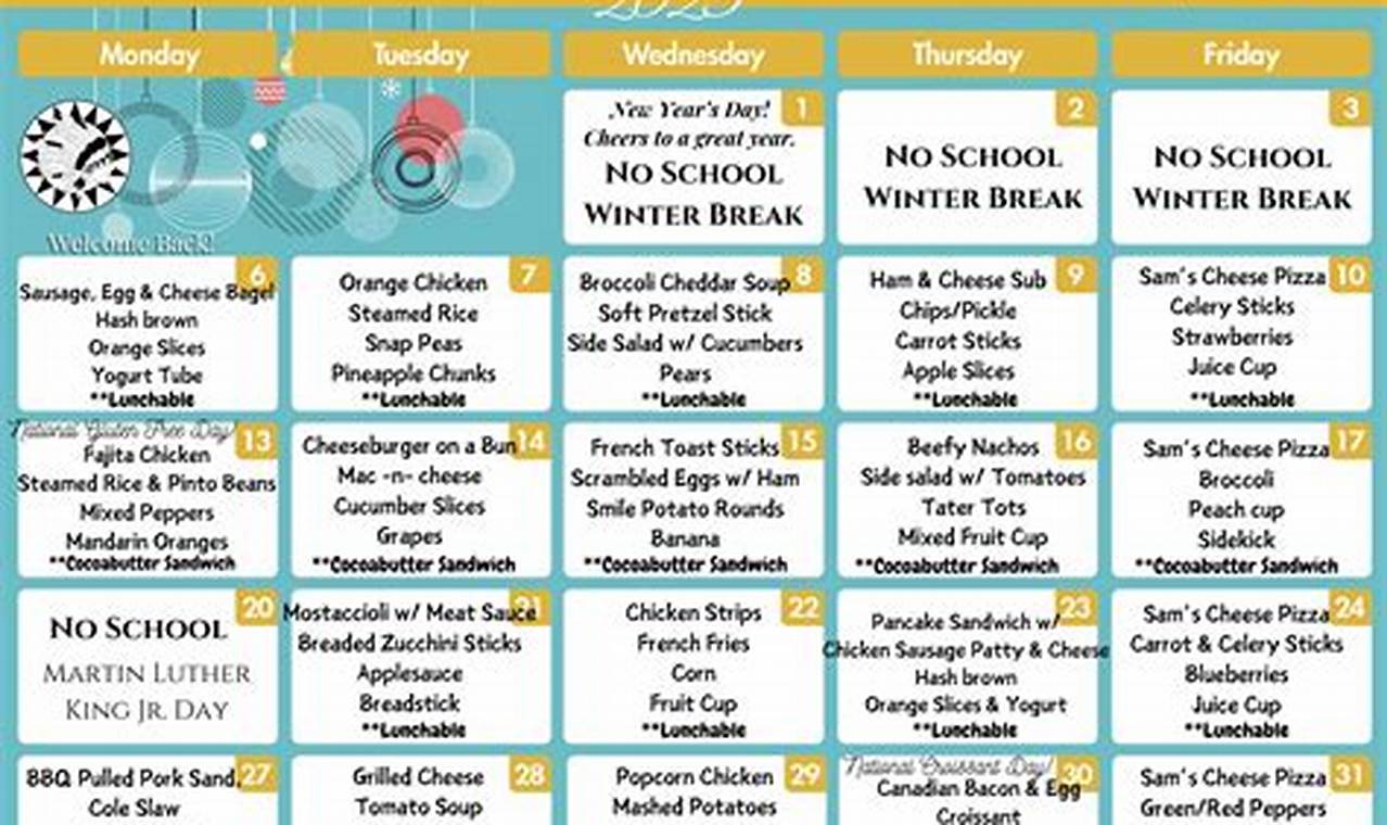 Hall County Schools Lunch Menu: Nutritious & Delicious | Best Schools in America: Top Public & Private Options
