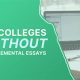 Top Colleges Without Supplemental Essays: 2024 Guide | Best Schools in America: Top Public & Private Options