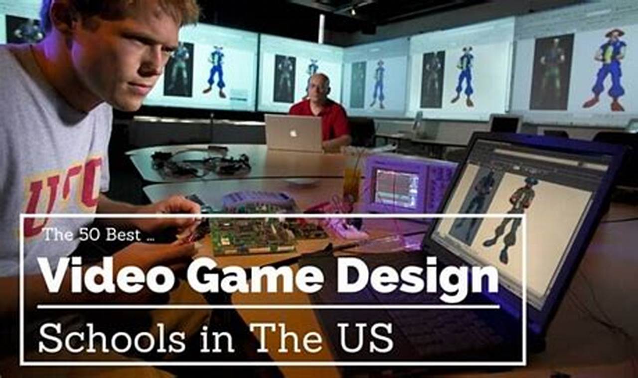 Top 10 Best Schools for Video Game Design Programs | Best Schools in America: Top Public & Private Options