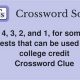 High School College Credit Courses: Crossword Clues & Answers | Best Schools in America: Top Public & Private Options