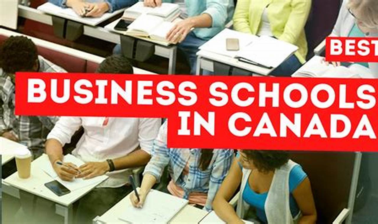 Top Best Business Schools in Canada 2024 | Best Schools in America: Top Public & Private Options