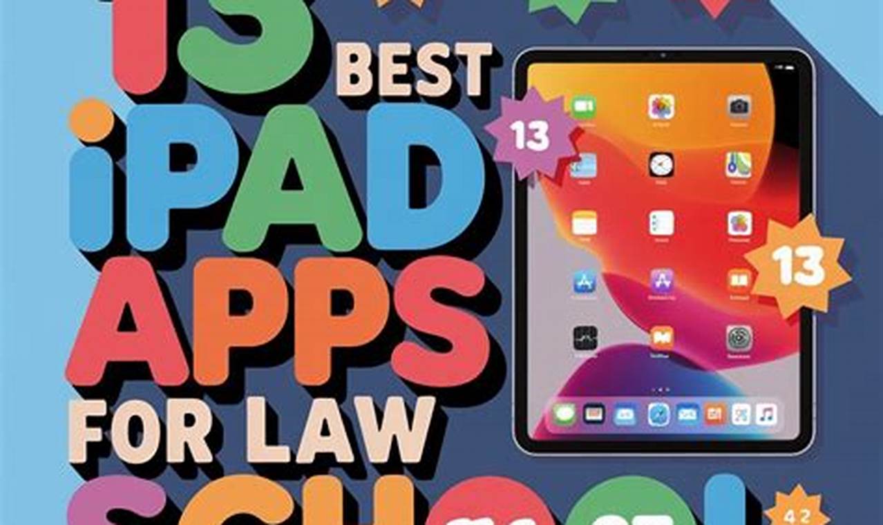 Top iPads for Law School Success in 2024 | Best Schools in America: Top Public & Private Options
