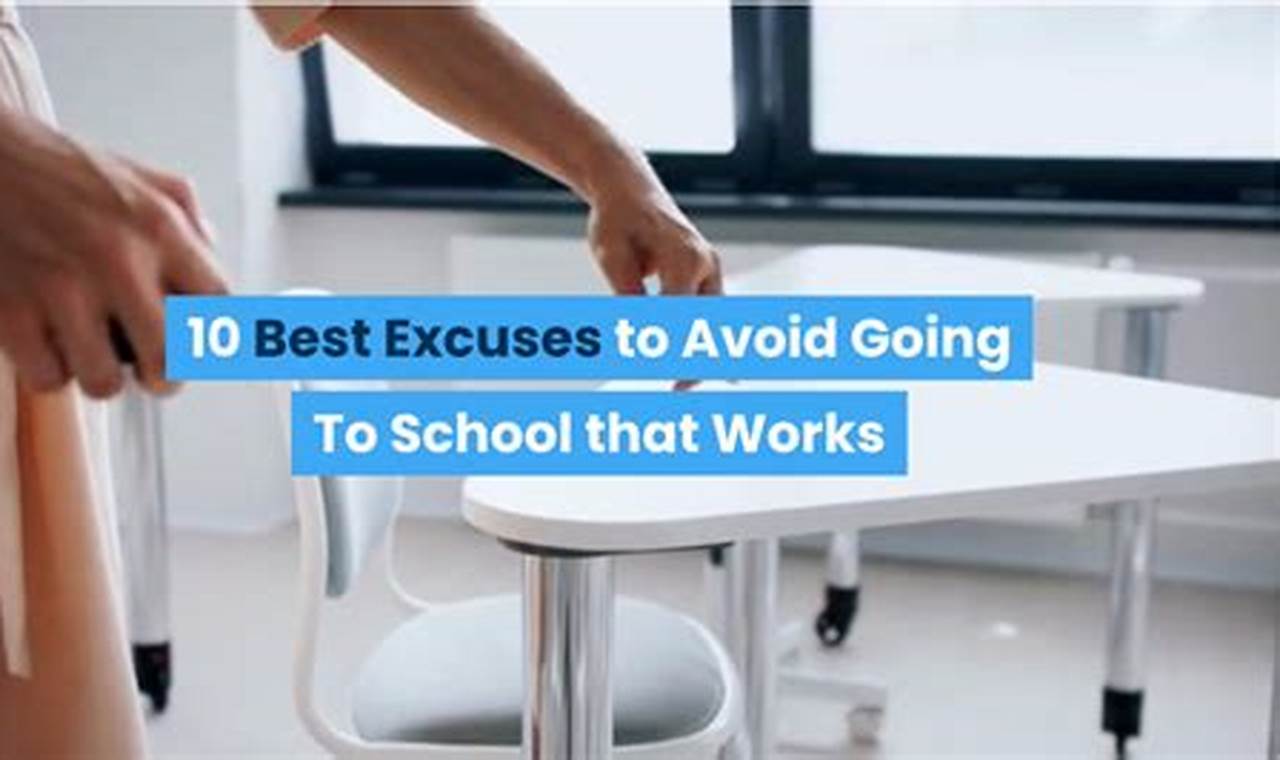 Top Excuses to Miss School (That Actually Work!) | Best Schools in America: Top Public & Private Options