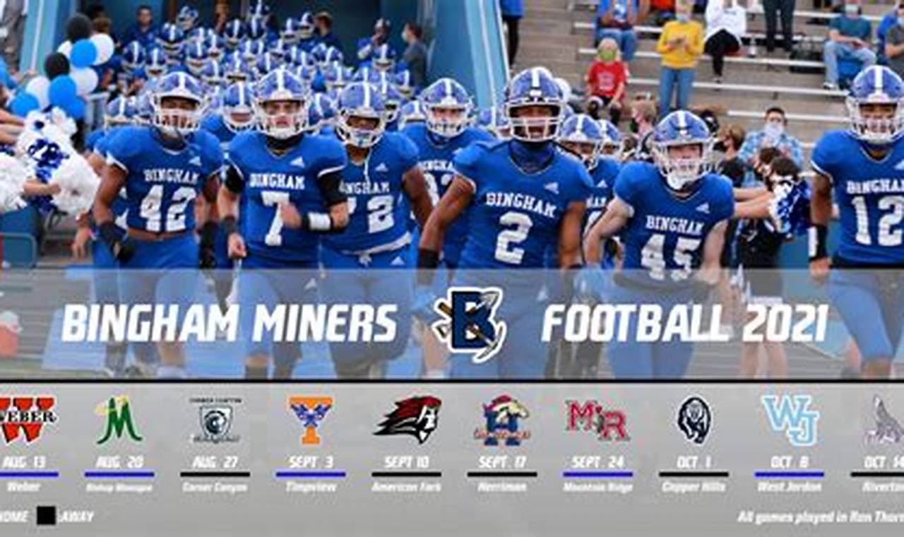 Bingham High Football: 2024 Schedule & Tickets | Best Schools in America: Top Public & Private Options
