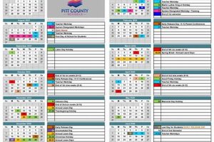 2023-24 Pitt County Schools Schedule & Calendar | Best Schools in America: Top Public & Private Options