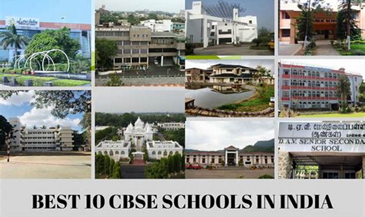 Top 10 Best CBSE Schools in India 2024