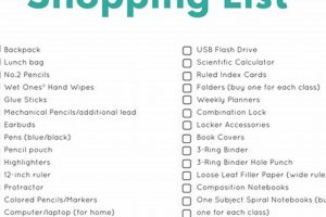 Ultimate Middle School Supply List & Checklist | Best Schools in America: Top Public & Private Options