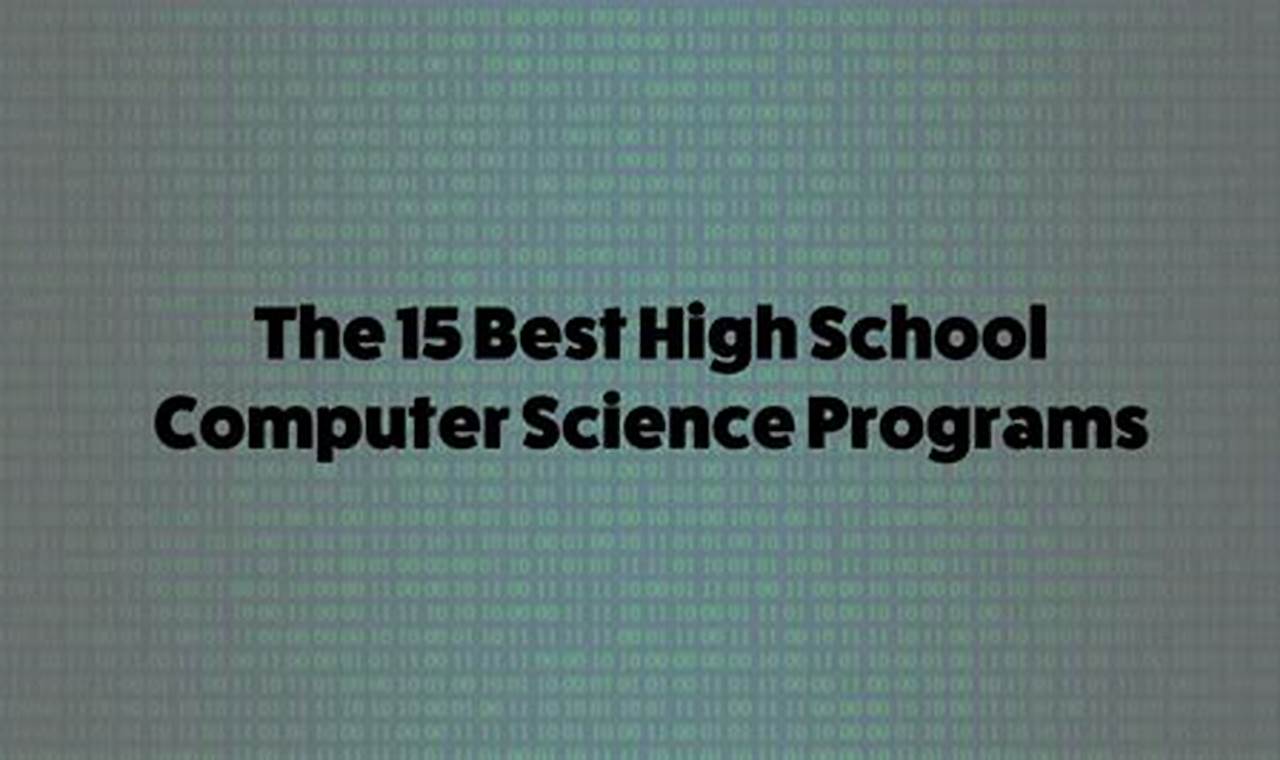 Top 10 Best Schools for Computer Science Majors 2024 | Best Schools in America: Top Public & Private Options
