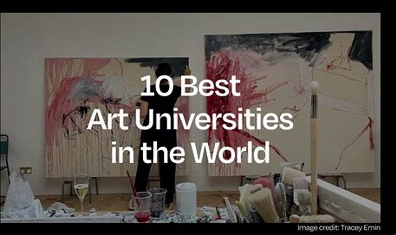 Top 10 Best Art Colleges In The World | Best Schools in America: Top Public & Private Options