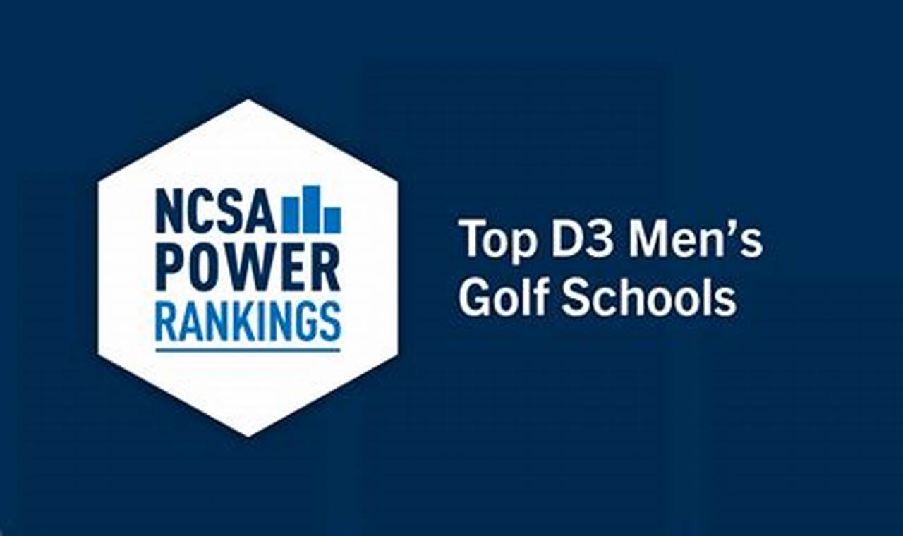 Top NCAA D3 Golf Schools: Best College Choices | Best Schools in America: Top Public & Private Options
