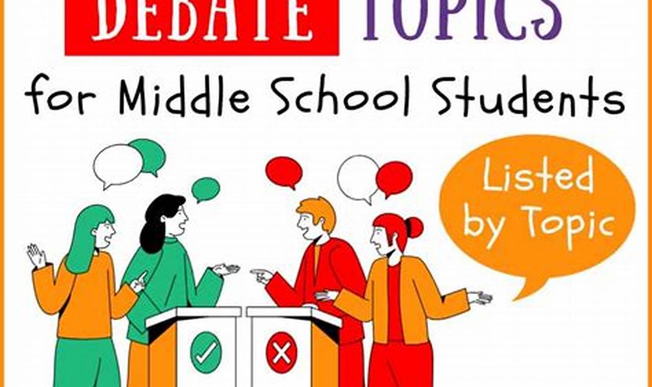 Top Debate Topics for Thriving Middle Schoolers | Best Schools in America: Top Public & Private Options