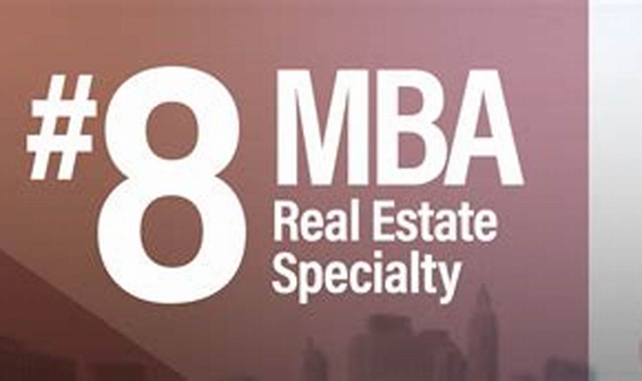 Top 10 Best Real Estate MBA Programs in 2024 | Best Schools in America: Top Public & Private Options