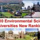 Top Best Schools for Environmental Science Degrees | Best Schools in America: Top Public & Private Options