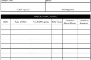 Free High School Volunteer Form Template & Sample | Best Schools in America: Top Public & Private Options