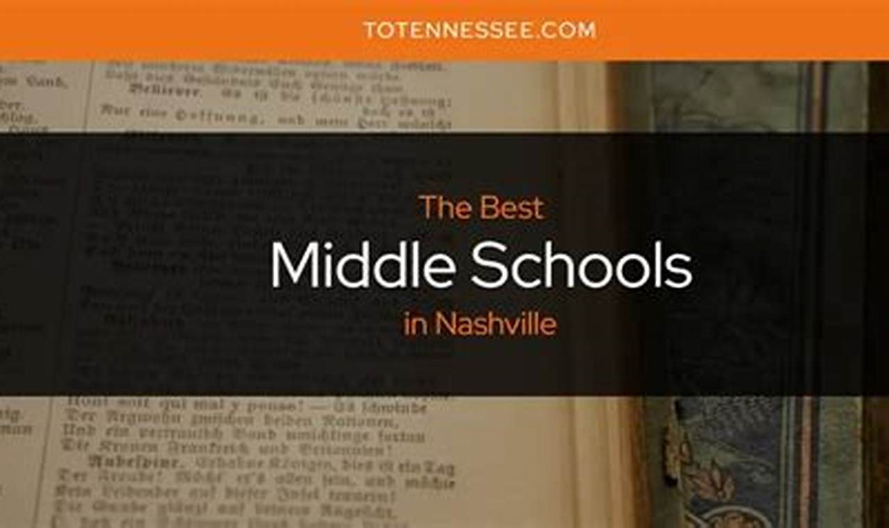 Top-Rated Middle Schools in Nashville 2024 | Best Schools in America: Top Public & Private Options