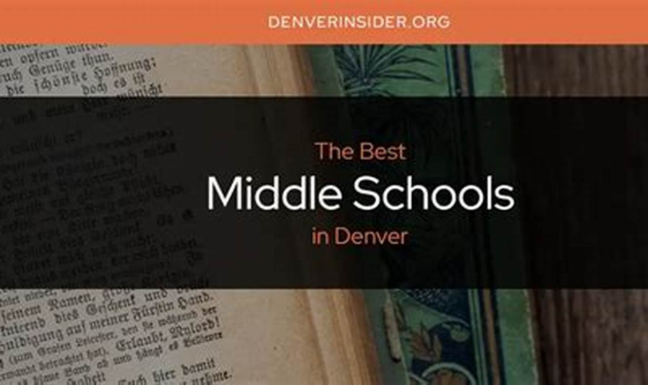 Top-Rated Best Middle Schools in Denver 2024 | Best Schools in America: Top Public & Private Options