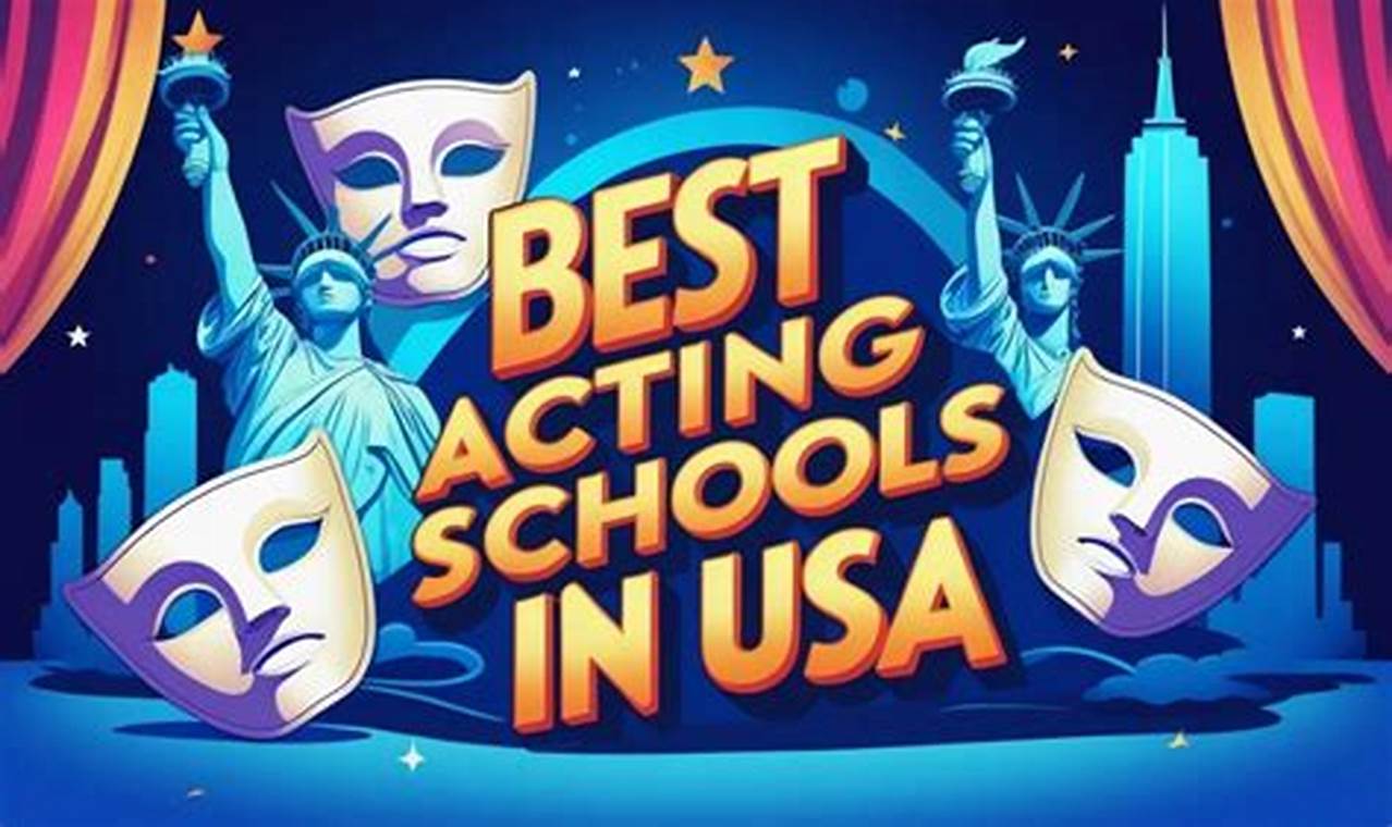 Top 10 Best Acting Programs in America 2024 | Best Schools in America: Top Public & Private Options