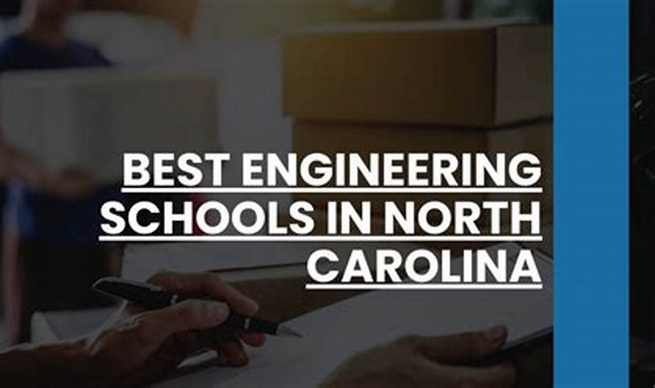 Top Engineering Schools in North Carolina 2024 | Best Schools in America: Top Public & Private Options