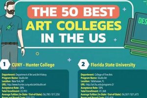 Top Colleges with Best Art Programs in 2024 | Best Schools in America: Top Public & Private Options